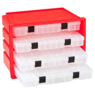 Plano 3750 Prolatch Organiser Case, Transparent Storage