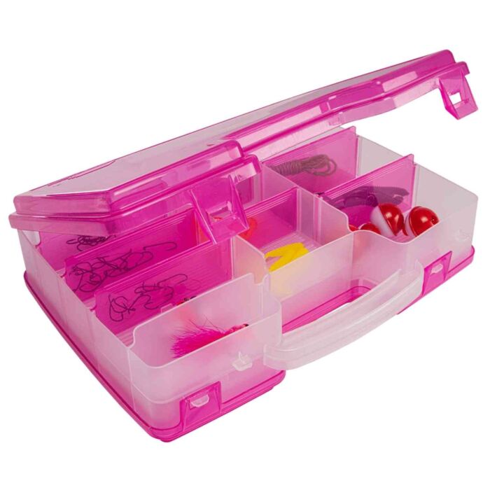 PLANO 2100 PINK 100PC KIT TACKLE BOX