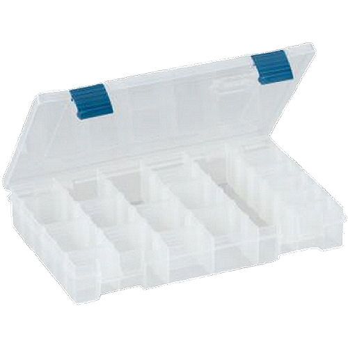 Plano 3600 Prolatch Organiser Case, Transparent/Blue